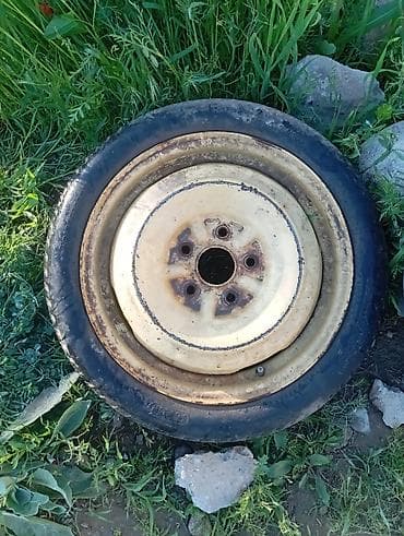 fj cruser: Колеса в сборе 135 / 70 / R 16, Запаска, Легковые, Железные, отверстий - 4 — 2