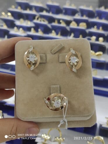 купить свадебное платье недорого: Набор украшений, Проба 925, Женские, Новый — 3