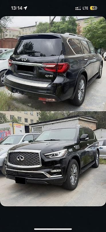 vento smart 3: Infiniti QX80: 2019 г., 5.6 л, Автомат, Бензин, Внедорожник — 2