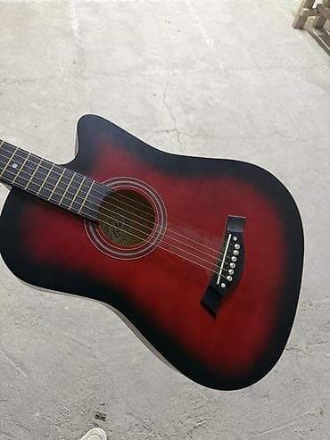 Комузы: Акустическая гитара Kabat, форма корпуса Dreadnought с вырезом — 2