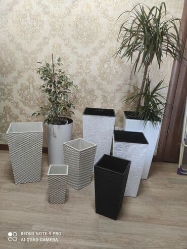 купить большой горшок для цветов: Кашпо — 4