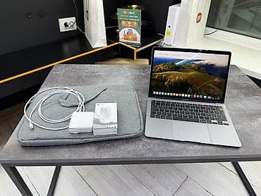 Ноутбуки и аксессуары: Для учебы, Б/у, Apple M1, ОЗУ, RAM: 8 ГБ, В рассрочку — 1