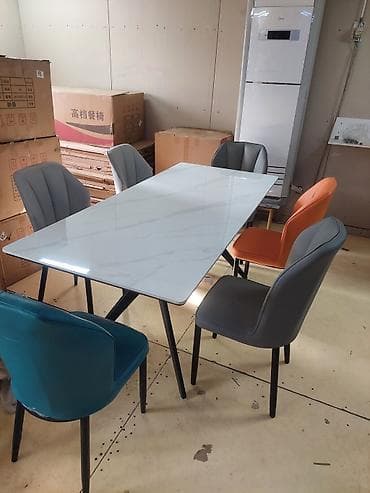 стол и табуретки на кухню: Стул для кафе, ресторанов, Новый, Железо — 5