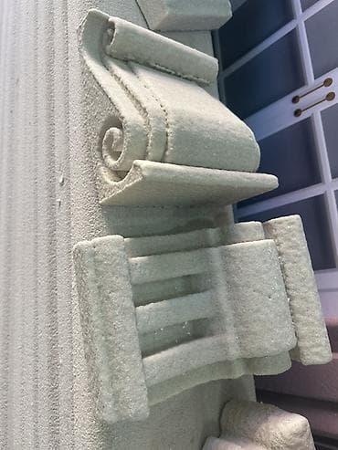 плинтуса потолочные: Декоративные архитектурные элементы из пенополистирола с защитным — 1