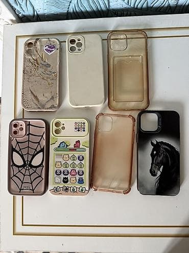 one plus buds: Набор разноцветных чехлов для iPhone. От 50 Сомов прозрачные чехлы — 1