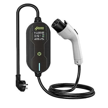 e 303: Зарядное устройство для электромобилей (EVSE) с дисплеем, розеткой 220 — 1