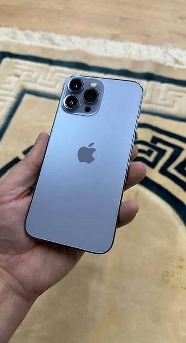 IPhone 13 Pro Max, Б/у, 512 ГБ, Sierra Blue, 80 %