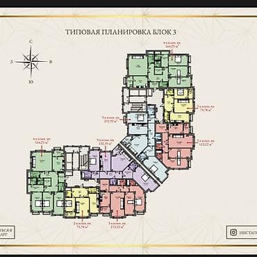 Новостройки от застройщика: Элитка, 2 комнаты, 75 м² — 4