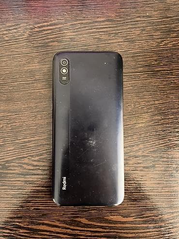 redmi note: Redmi, Redmi 9A, Б/у, 64 ГБ, цвет - Черный — 1