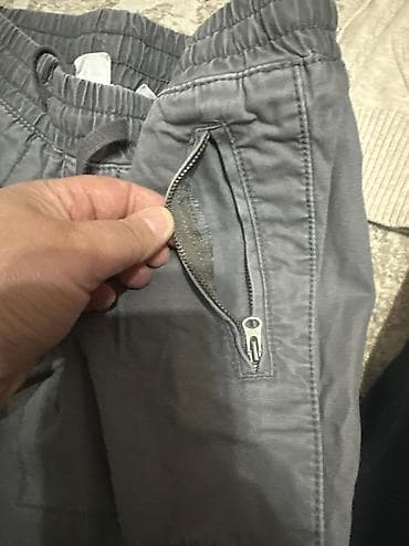 Куртки: 3в1😍Серые брюки-джоггеры от GAP +водолазка от Аддидас бежевом — 5