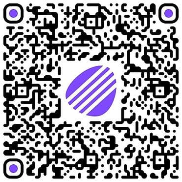 квадрат метал: QR‑код для быстрого перехода на онлайн‑ресурс/страницу сервиса. - — 1