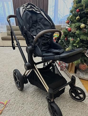 сайбекс коляска: Коляска, Cybex, цвет - Черный, Б/у, Самовывоз — 4