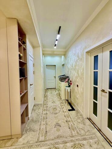 срочно продаётся 1 комнатная квартира в районе ошского рынка по улице кенсуйская: 3 комнаты, 88 м², Элитка, 14 этаж, Дизайнерский ремонт — 9