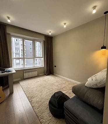 osh flat: 2 комнаты, 63 м², Пишпек 7 этаж, Дизайнерский ремонт — 1