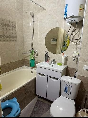 квартира 15 мин: 2 комнаты, 43 м², Кок-Жар мкр 104 серия, 1 этаж, Евроремонт — 5