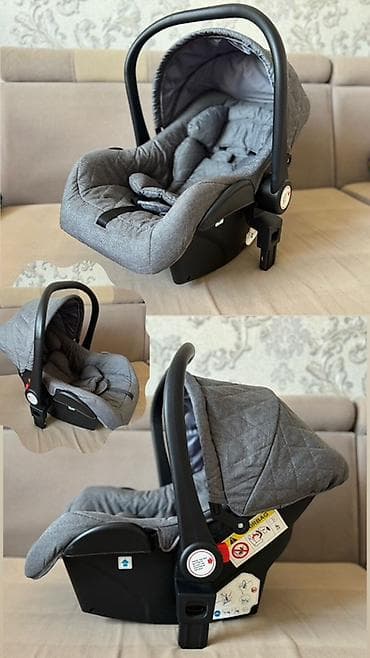 новорожден: Автокресло, цвет - Серый — 1