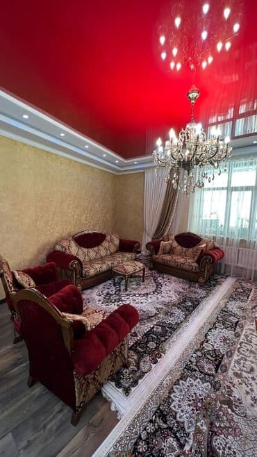 сниму квартиру на долгий срок город ош: 4 комнаты, Риэлтор, Без подселения, С мебелью полностью — 4