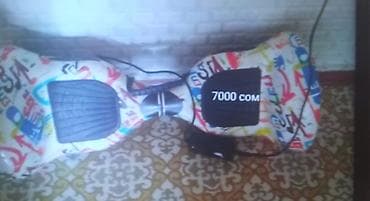 Гироскутер с ярким граффити-принтом. Особенности: - Диаметр колёс