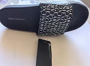 Босоножки, сандалии, шлепанцы: Мужские сандалии, 40, Armani Exchange, Новый, цвет - Черный, Самовывоз — 6