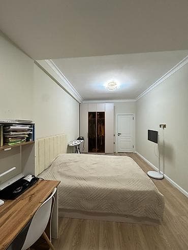 кок жар мкр: 1 комната, 45 м², Элитка, Дизайнерский ремонт — 6