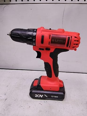 аккумулятор для: Аккумуляторная дрель‑шуруповерт Liman Tools - Питание: Li‑ion — 3