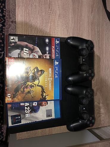 xbox console: PlayStation 4 с комплектом игр и двумя геймпадами Состав: - Консоль — 1