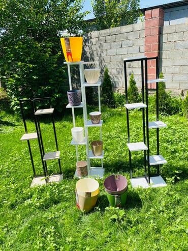 полка для цветок: Цветочница Цветочные полки Цветочные горшки Стеллаж Полки классика — 5