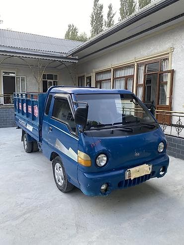 машина для одного человека: Hyundai Porter грузовой бортовой малотоннажный автомобиль - Тип — 4
