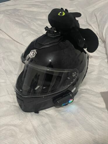 мяч для художественной: Шлем новый Размер L Два визора темный и прозрачный Фурия большая — 2