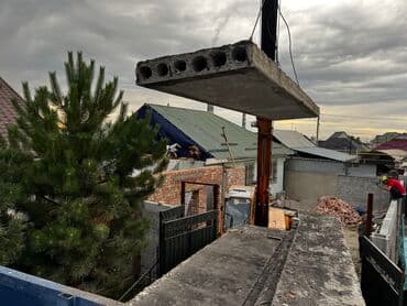 Плиты перекрытия б/у советские Пустотные 5.9х1.2 5.9х1 Б/У состояние at lalafo.kg Плиты перекрытия б/у советские Пустотные 5.9х1.2 5.9х1 Б/У состояние