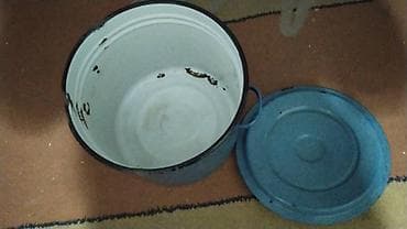 Кастрюли: Кастрюля 20 литров эмалированная С крышкой, Высота 28 см, Диаметр 32 — 2