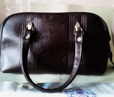 Классическая сумка, Россия, Материал: Искусственная кожа, Винтажный стиль, Застежка на молнии, Моющийся материал, Женские, Б/у