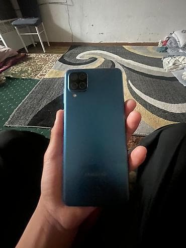 samsug a52: Samsung Galaxy A12, 32 ГБ, цвет - Синий, 2 SIM — 3
