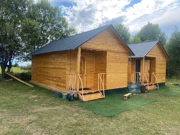 Коттедж, КЕРЕМЕТСУУ Ананьево, Парковка, стоянка, Охраняемая территория, Бассейн