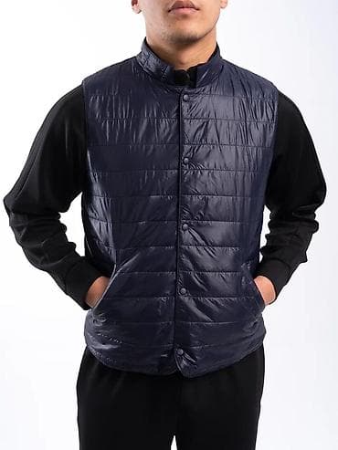 купить жилетку мужскую: Мужской стеганый жилет без рукавов 48-58р - Тонкий утепляющий слой — 5