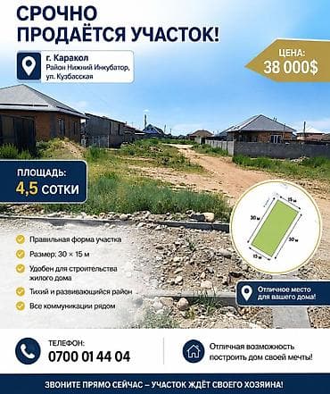 первой: 4 соток, Для строительства, Договор купли-продажи — 1