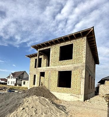 кутман: Продается новый двухэтажный дом 📍 ж/м Оскон-Ордо, 10-я улица 📍 Рядом — 3