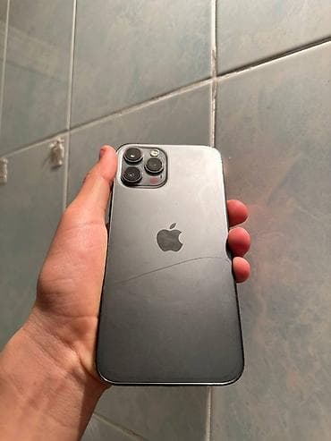 micro cd: IPhone 12 Pro Max, Б/у, Графит, 73 % — 2