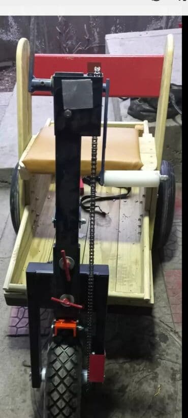 Садово-строительная тачка и тележка, Трехколесная