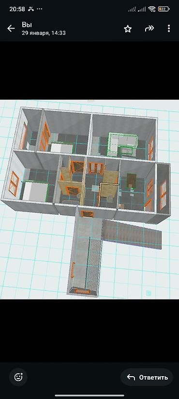 купит дом: 3 комнаты, 87 м², 105 серия, 5 этаж, Косметический ремонт — 8