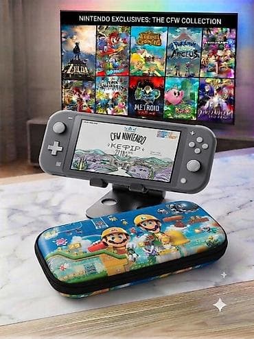 switch 2: Nintendo Switch lite чипованная (прошитая) встроенная память — 1