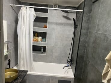 квартира берилет на месяц: 1 комната, Агентство недвижимости, Без подселения, С мебелью частично — 8