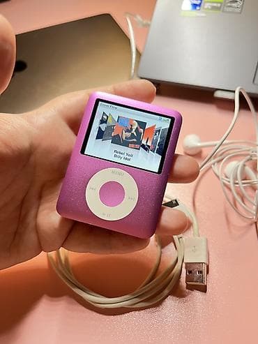 cloud 2: Apple iPod nano (3‑е поколение), розовый, 8 ГБ. - Память 8 ГБ — 1