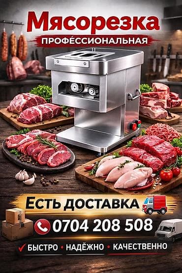 Кафелер, ресторандар үчүн: Профессиональная мясорезка (электрическая) - Настольная промышленная — 1