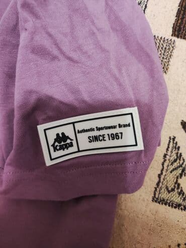 kappa: Футболка, Оверсайз, Китай, Kappa, Хлопок, Б/у, L — 3