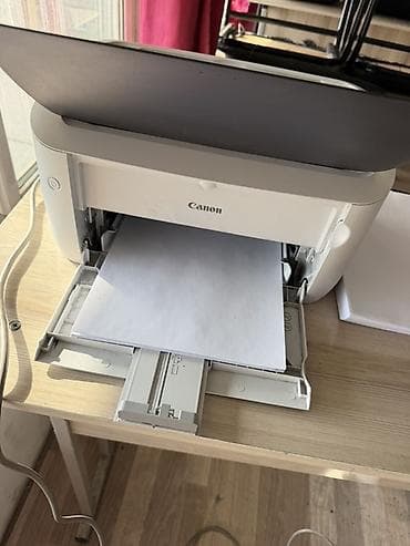 принтеры сканер: Лазерный принтер Canon (монохромный) - Тип: лазерный, черно-белая — 2