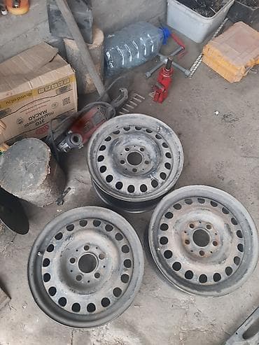 vossen diska: Железные Диски R 15 Комплект, отверстий - 5 — 1