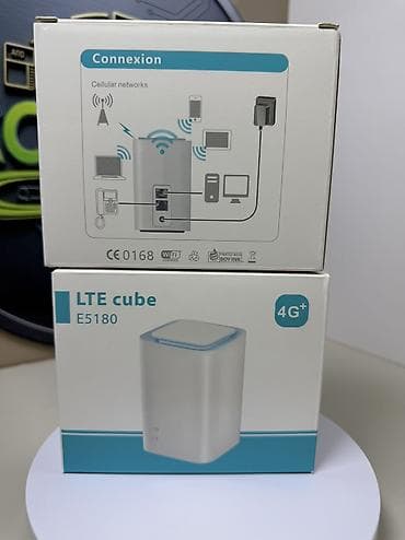 Модемдер жана тармак жабдуулары: Huawei LTE Cube E5180 (4G+) 📶 Надежный 4G LTE Wi-Fi роутер с — 8