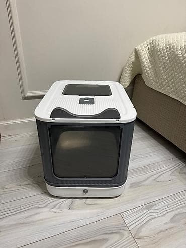 big 6: Новый Закрытый кошачий туалет-лоток с фронтальной дверцей - Тип — 2