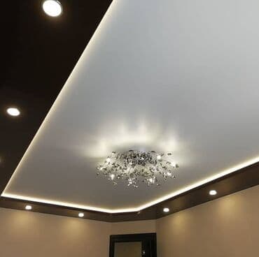 потолок пластик: Натяжной потолок Глянцевое, Матовое, 3D потолки Монтаж, Гарантия, Демонтаж — 2